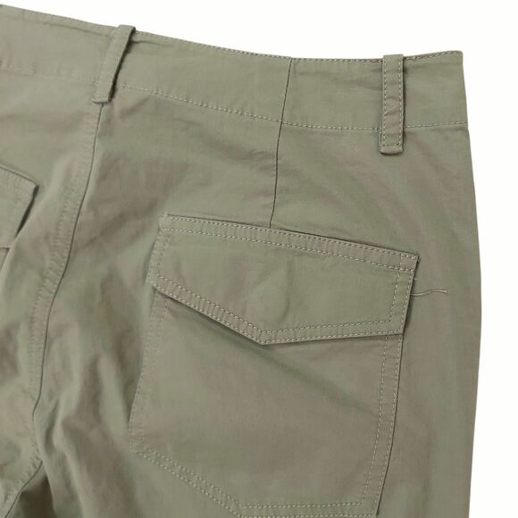 Grayers Joggers Pants Womens Small Green Ankle Zip Stretch Activewear Comfort - Picture 7 of 12